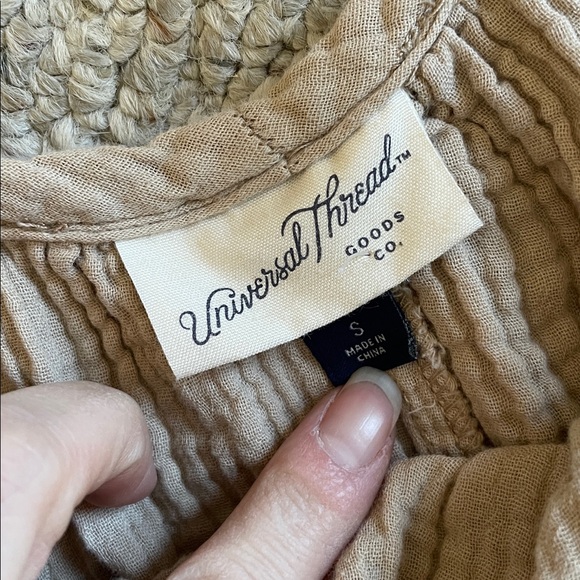 Universal Thread Light Beige Waflle Maxi Dress - Picture 8 of 9